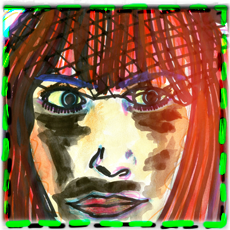 Brigid Anderson, artist violettasworld collective
