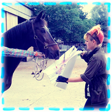pony painting ...work in progress